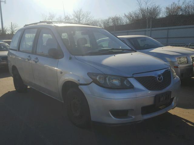 JM3LW28A350552899 - 2005 MAZDA MPV WAGON SILVER photo 1