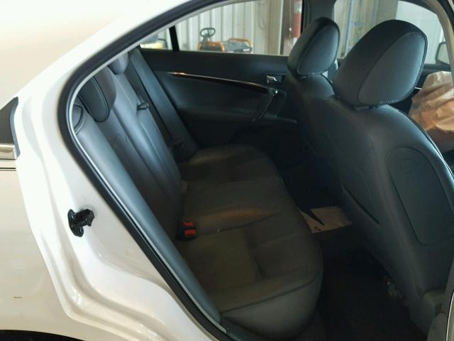 3LNHL2GC3AR627892 - 2010 LINCOLN MKZ თეთრი ფოტო 6