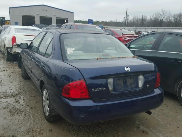 3N1CB51D06L459730 - 2006 NISSAN SENTRA 1.8 BLUE photo 3