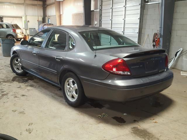 1FAFP53255A207913 - 2005 FORD TAURUS SE GRAY photo 3