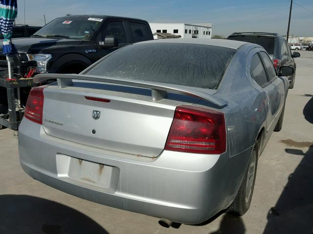 2B3KA43G07H714269 - 2007 DODGE CHARGER SE SILVER photo 4