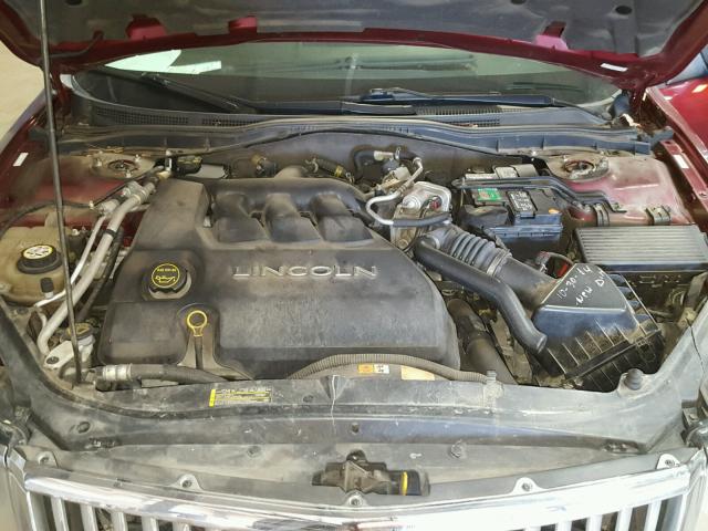 3LNHM26196R630624 - 2006 LINCOLN ZEPHYR MAROON photo 7