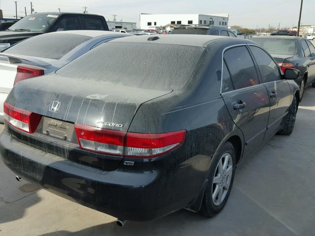 1HGCM66544A015416 - 2004 HONDA ACCORD EX BLACK photo 4