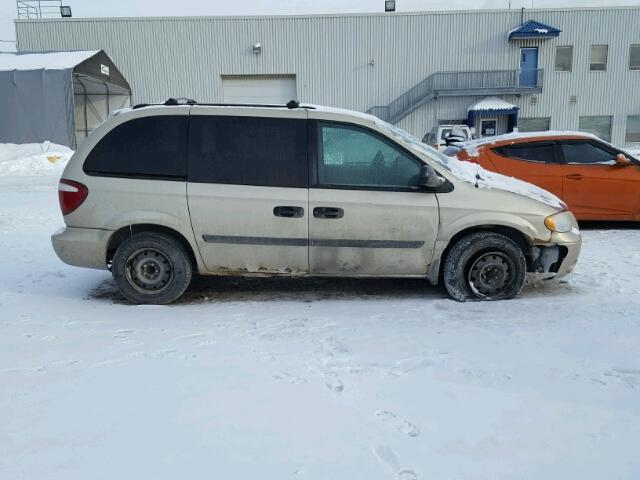 1D4GP25R65B297903 - 2005 DODGE CARAVAN SE GOLD photo 9