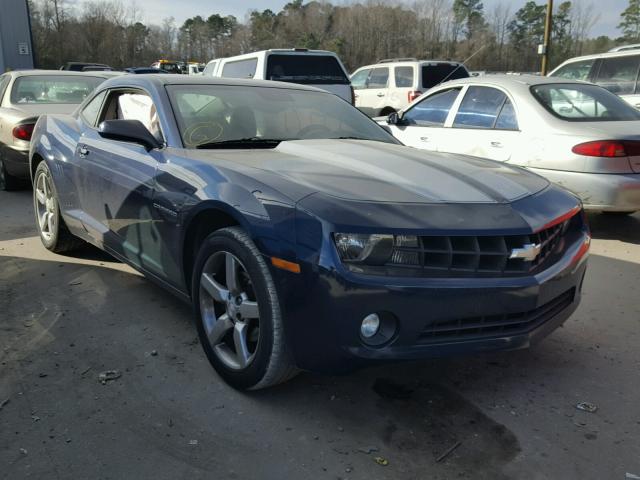 2G1FC1ED2B9107734 - 2011 CHEVROLET CAMARO LT BLUE photo 1