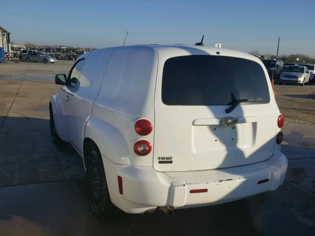 3GCDA85D58S599829 - 2008 CHEVROLET HHR PANEL WHITE photo 3