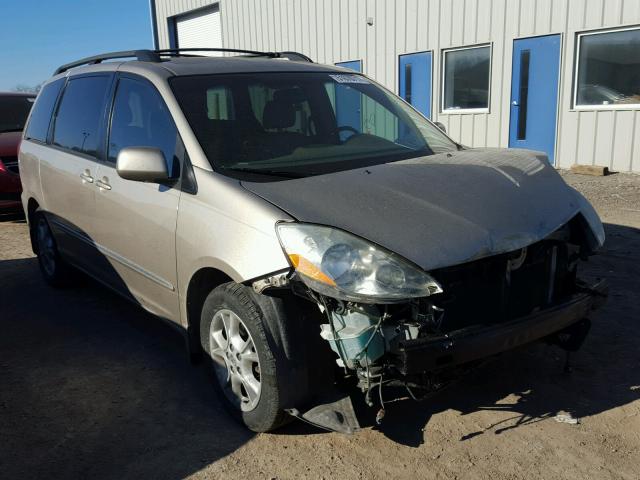 5TDZA22C06S505565 - 2006 TOYOTA SIENNA XLE GOLD photo 1