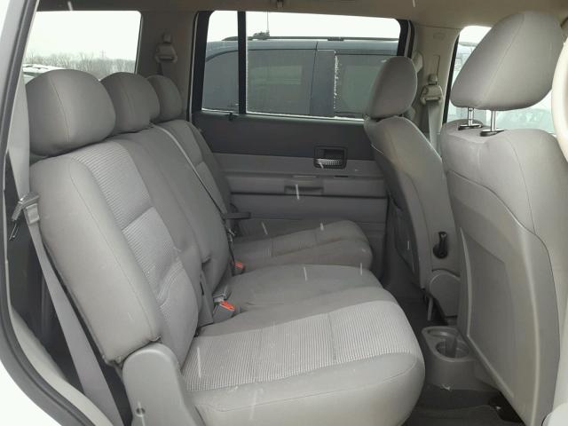 1D8HD48N18F109303 - 2008 DODGE DURANGO SL WHITE photo 6