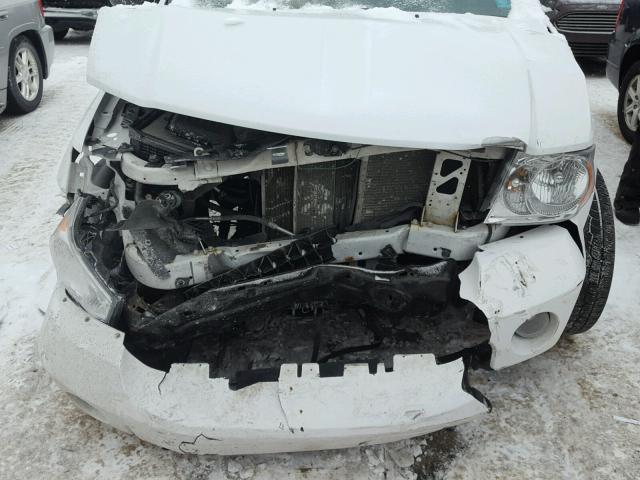 1D8HD48N18F109303 - 2008 DODGE DURANGO SL WHITE photo 7