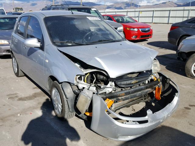 KL1TD66608B084490 - 2008 CHEVROLET AVEO BASE Gümüş foto 1