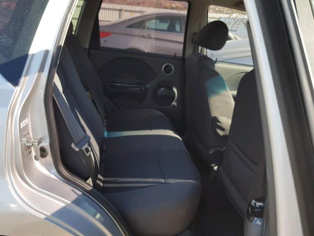 KL1TD66608B084490 - 2008 CHEVROLET AVEO BASE Gümüş foto 6