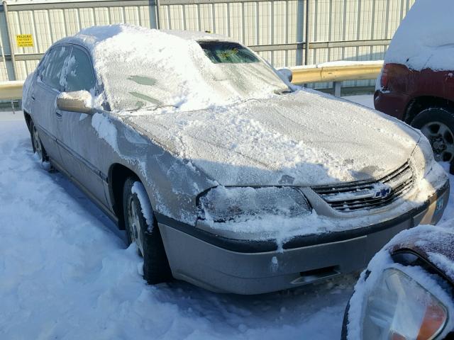 2G1WF52E139175150 - 2003 CHEVROLET IMPALA TAN photo 1