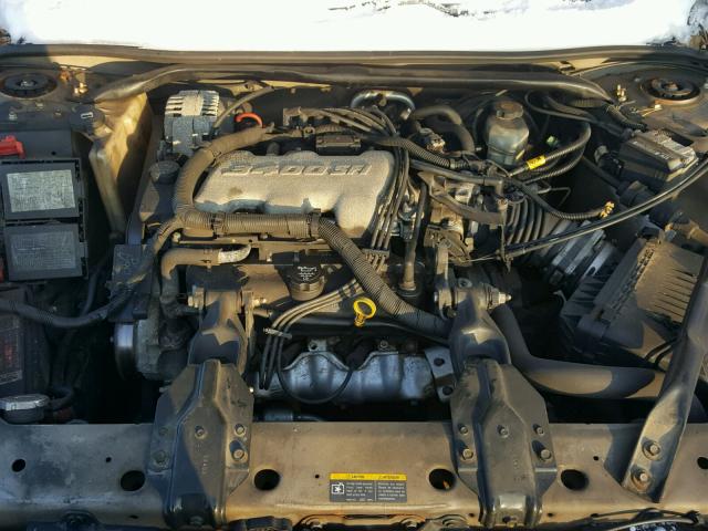 2G1WF52E139175150 - 2003 CHEVROLET IMPALA TAN photo 7