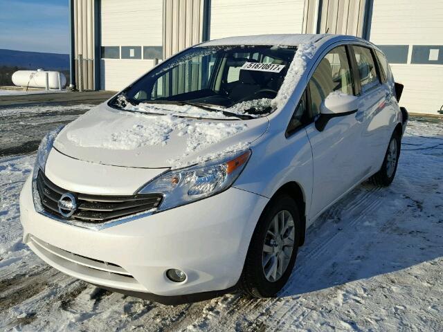 3N1CE2CP0FL435621 - 2015 NISSAN VERSA NOTE WHITE photo 2