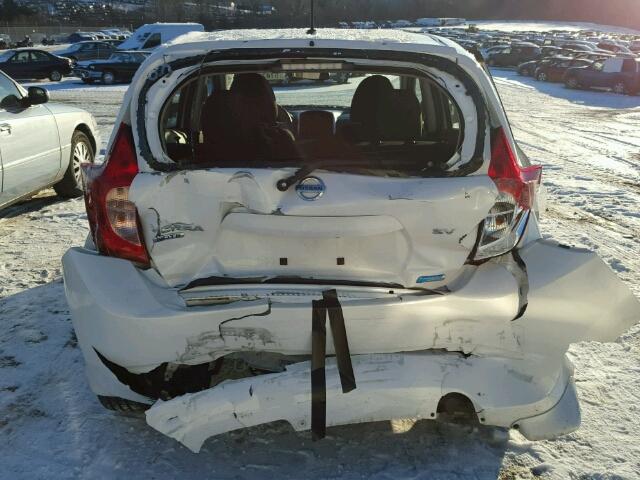 3N1CE2CP0FL435621 - 2015 NISSAN VERSA NOTE WHITE photo 9