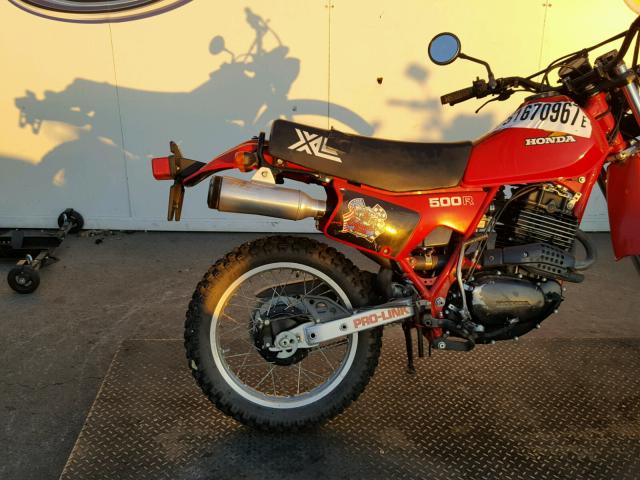 JH2PD0209CM005685 - 1982 HONDA XL500 R RED photo 6