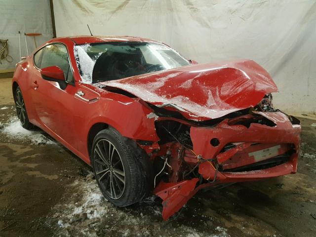 JF1ZNAA16D1717952 - 2013 TOYOTA SCION FR-S წითელი ფოტო 1