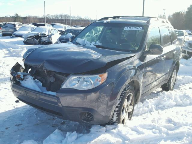 JF2SH63679H790126 - 2009 SUBARU FORESTER 2 BLACK photo 2