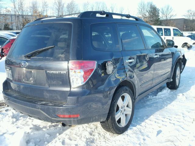 JF2SH63679H790126 - 2009 SUBARU FORESTER 2 BLACK photo 4