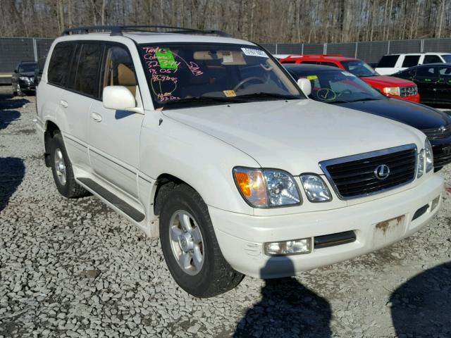 JT6HT00W3W0018944 - 1998 LEXUS LX 470 WHITE photo 1