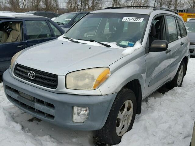 JTEHH20V710033495 - 2001 TOYOTA RAV4 GRAY photo 2