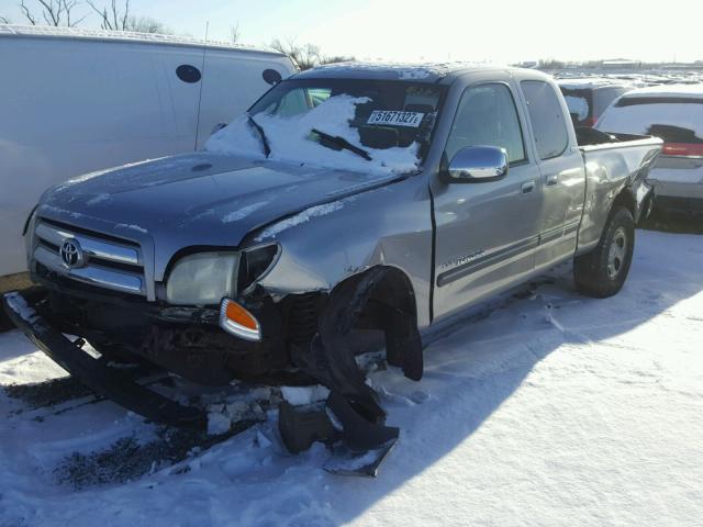 5TBRN34193S388210 - 2003 TOYOTA TUNDRA ACC GRAY photo 2