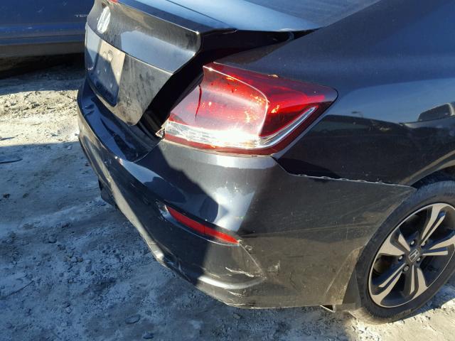 2HGFG3B89EH522513 - 2014 HONDA CIVIC EX შავი ფოტო 9