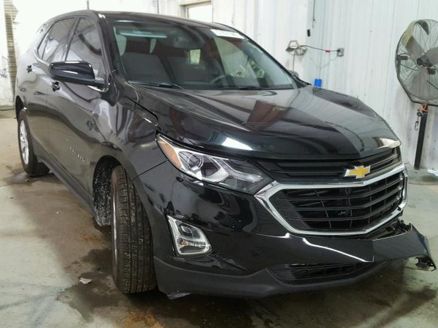 3GNAXJEV9JL125231 - 2018 CHEVROLET EQUINOX LT BLACK photo 1