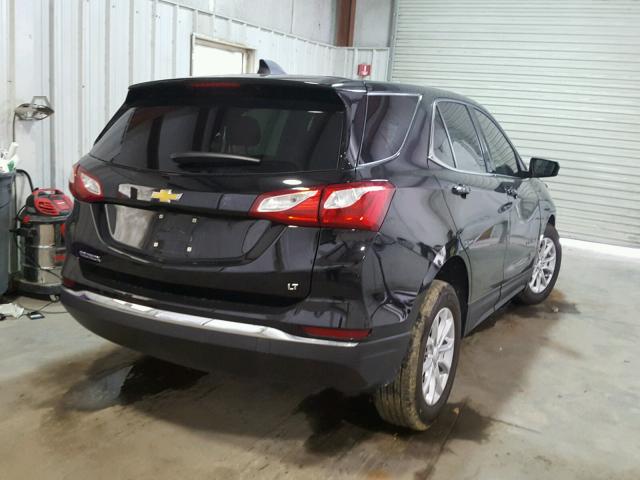 3GNAXJEV9JL125231 - 2018 CHEVROLET EQUINOX LT BLACK photo 4