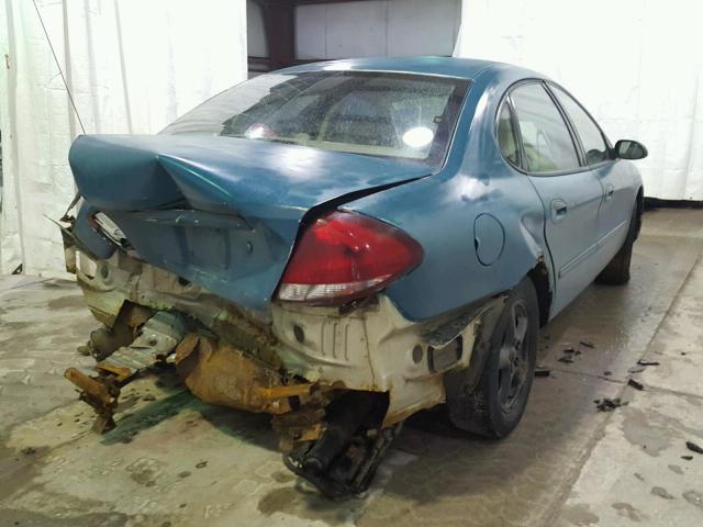 1FAFP53235A124335 - 2005 FORD TAURUS SE GREEN photo 4