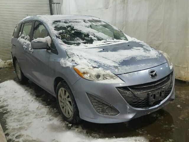 JM1CW2BL7C0121479 - 2012 MAZDA 5 BLUE photo 1