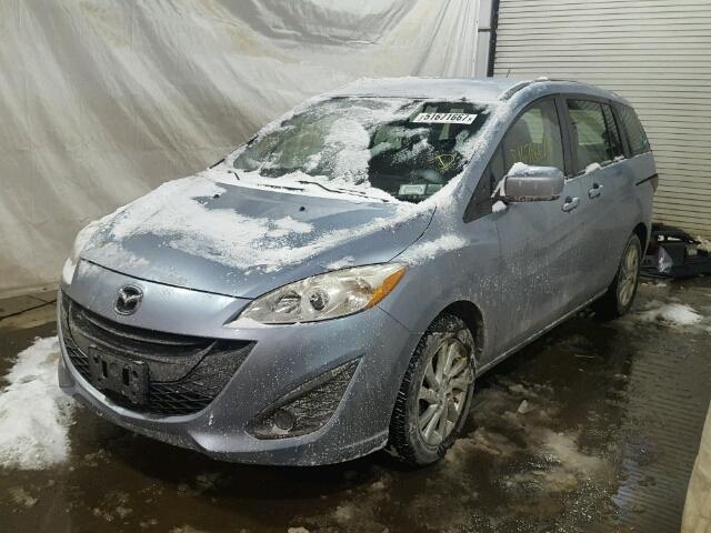 JM1CW2BL7C0121479 - 2012 MAZDA 5 BLUE photo 2