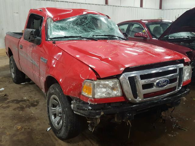 1FTKR1AD9APA01047 - 2010 FORD RANGER RED photo 1