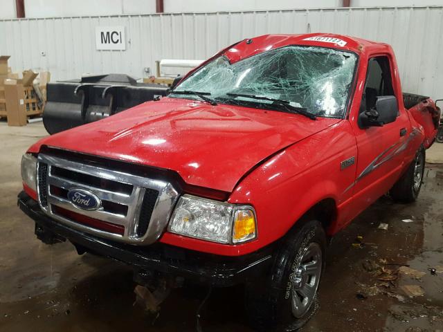 1FTKR1AD9APA01047 - 2010 FORD RANGER RED photo 2