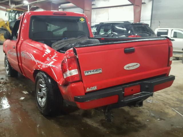 1FTKR1AD9APA01047 - 2010 FORD RANGER RED photo 3