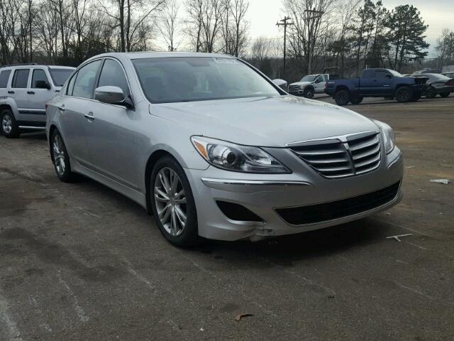 KMHGC4DD1DU257446 - 2013 HYUNDAI GENESIS 3. SILVER photo 1