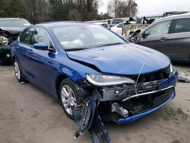 1C3CCCAB8HN509777 - 2017 CHRYSLER 200 LIMITE BLUE photo 1