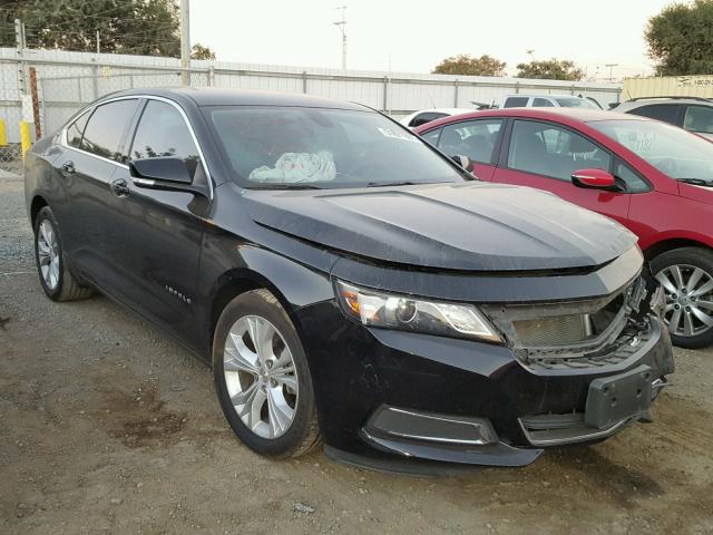 2G1125S31F9201190 - 2015 CHEVROLET IMPALA LT BLACK photo 1