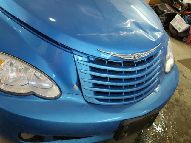 3A8FY58B58T155057 - 2008 CHRYSLER PT CRUISER BLUE photo 9
