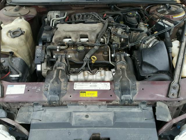 2G1WL52M0W9273123 - 1998 CHEVROLET LUMINA BAS წითელი ფოტო 7