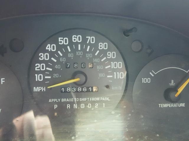 2G1WL52M0W9273123 - 1998 CHEVROLET LUMINA BAS წითელი ფოტო 8