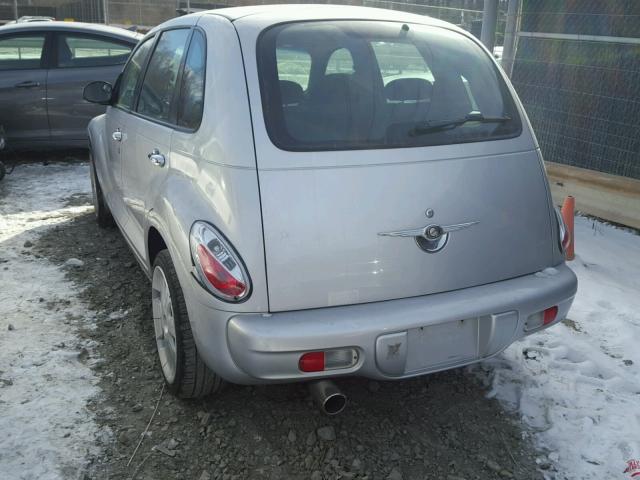 3C4FY48B65T557800 - 2005 CHRYSLER PT CRUISER SILVER photo 3