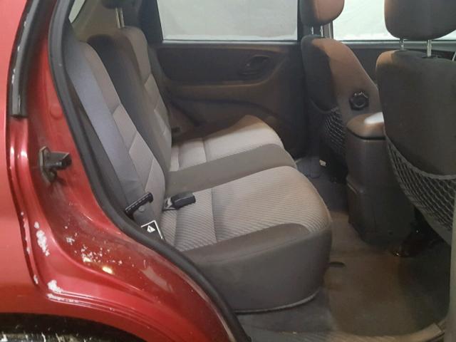 1FMYU93143KB10490 - 2003 FORD ESCAPE XLT RED photo 6