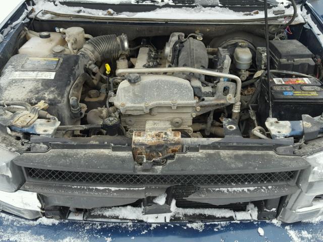 1GNDT13S762189858 - 2006 CHEVROLET TRAILBLAZE BLUE photo 7