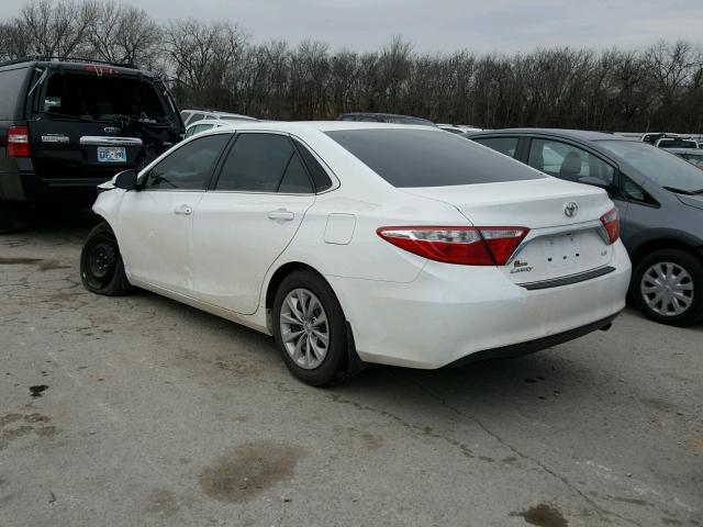 4T4BF1FK4GR534290 - 2016 TOYOTA CAMRY LE WHITE photo 3