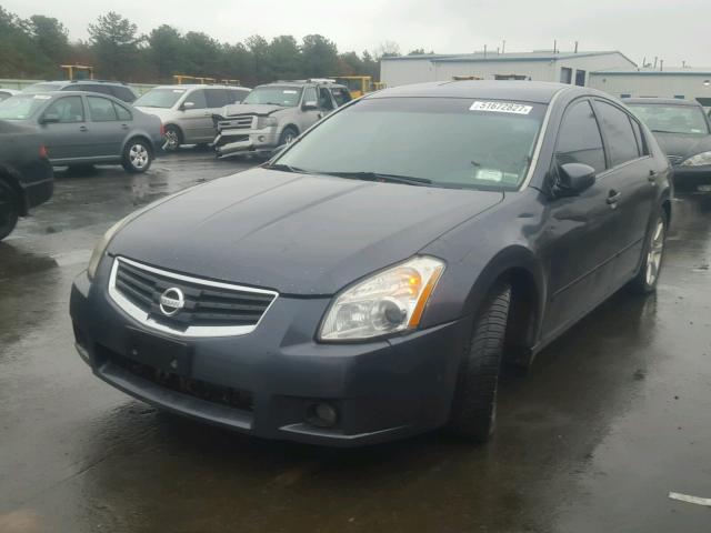 1N4BA41E17C807729 - 2007 NISSAN MAXIMA SE GRAY photo 2