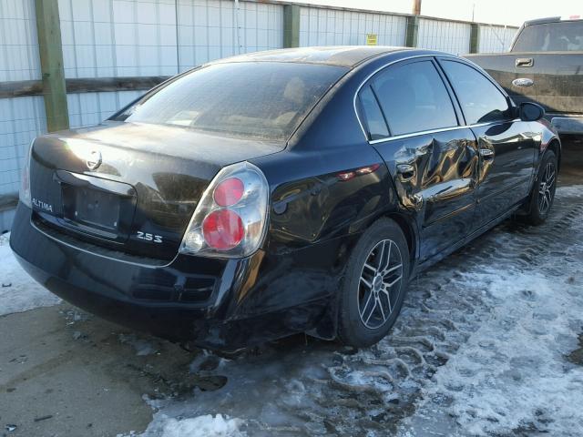 1N4AL11D46N335153 - 2006 NISSAN ALTIMA S BLACK photo 4