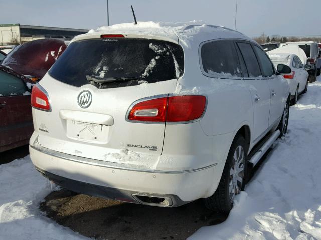 5GAKVCKD4GJ254554 - 2016 BUICK ENCLAVE WHITE photo 4