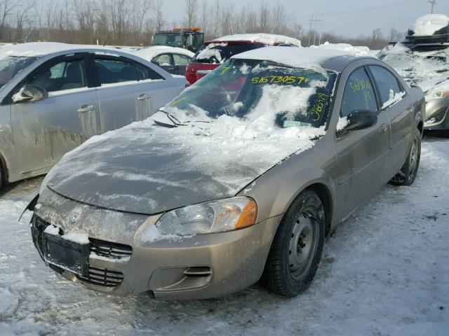 1B3EL46X03N585499 - 2003 DODGE STRATUS SE GOLD photo 2