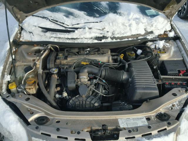 1B3EL46X03N585499 - 2003 DODGE STRATUS SE GOLD photo 7